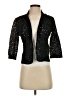 Frenchi Black 3/4 Sleeve Top Size S - photo 1