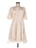 Entro 100% Polyester Ivory Cocktail Dress Size M - photo 1