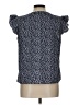Shein Blue Short Sleeve Blouse Size L - photo 2