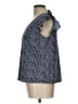 Shein Blue Short Sleeve Blouse Size L - photo 5
