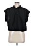 Pomander Place Black Short Sleeve Blouse Size M - photo 1