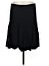 CAbi 100% Cotton Solid Black Casual Skirt Size M - photo 1