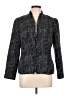 J.Crew Factory Store 100% Polyester Tweed Black Blazer Size 12 - photo 1