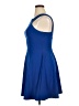 B. Smart Solid Blue Cocktail Dress Size 15 - photo 5