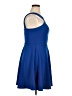 B. Smart Solid Blue Cocktail Dress Size 15 - photo 4