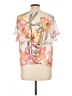 Unbranded Floral Ivory Short Sleeve T-Shirt Size L - photo 2