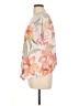 Unbranded Floral Ivory Short Sleeve T-Shirt Size L - photo 5
