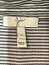 Joie 100% Cotton Stripes Gray Long Sleeve Button-Down Shirt Size S - photo 7