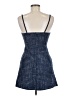 Cider Checkered-gingham Blue Cocktail Dress Size S - photo 2