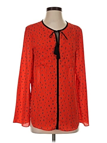 Libby Edelman Long Sleeve Blouse (view 1)
