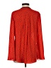 Libby Edelman 100% Polyester Red Long Sleeve Blouse Size S - photo 2