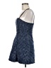 Cider Checkered-gingham Blue Cocktail Dress Size S - photo 5