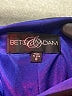 Betsy & Adam 100% Polyester Black Cocktail Dress Size 8 - photo 4