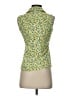 J. McLaughlin Yellow Sleeveless Button-Down Shirt Size XS - photo 2