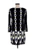 Alfani 100% Polyester Graphic Black Casual Dress Size M - photo 2