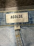 AGOLDE 100% Cotton Blue Denim Shorts Size 26 waist - photo 3