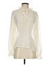 ANNIEWEAR 100% Polyester Ivory Long Sleeve Blouse Size S - photo 1