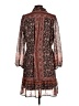 1.State Paisley Brown Casual Dress Size L - photo 2