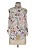 A New Day 100% Polyester Floral White Sleeveless Blouse Size M - photo 1
