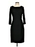 L.K. Bennett 100% Polyester Solid Black Cocktail Dress Size 4 - photo 1