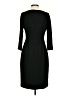L.K. Bennett 100% Polyester Solid Black Cocktail Dress Size 4 - photo 2