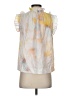Marie Oliver Yellow Sleeveless Blouse Size S - photo 2