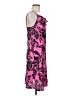 Her Destiny 100% Polyester Paisley Pink Cocktail Dress Size S - photo 4