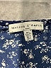 Maison d' Amelie 100% Polyester Blue Short Sleeve Blouse Size L - photo 7