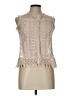Roman 100% Polyester Ivory Sleeveless Blouse Size 10 - photo 1