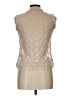 Roman 100% Polyester Ivory Sleeveless Blouse Size 10 - photo 2