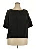 George Black Short Sleeve Blouse Size 20 - photo 1
