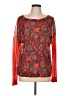 Ann Taylor LOFT Paisley Red Pullover Sweater Size L - photo 1