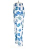 Unbranded Floral Blue Casual Pants Size L - photo 5
