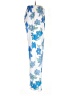 Unbranded Floral Blue Casual Pants Size L - photo 4