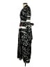 Unbranded 100% Polyester Print Black Casual Dress Size S - photo 5