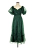 Lulus 100% Polyester Green Cocktail Dress Size S - photo 1