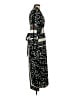 Unbranded 100% Polyester Print Black Casual Dress Size S - photo 4