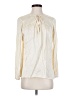 NATION LTD 100% Viscose Ivory Long Sleeve Blouse Size S - photo 1