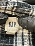 Gap Plaid Black Long Sleeve Button-Down Shirt Size M (youth) - photo 3