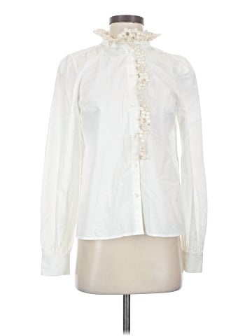 Sézane Long Sleeve Blouse (view 1)
