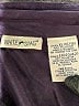 White Stag 100% Polyester Purple Long Sleeve Blouse Size 16 - 18 - photo 7
