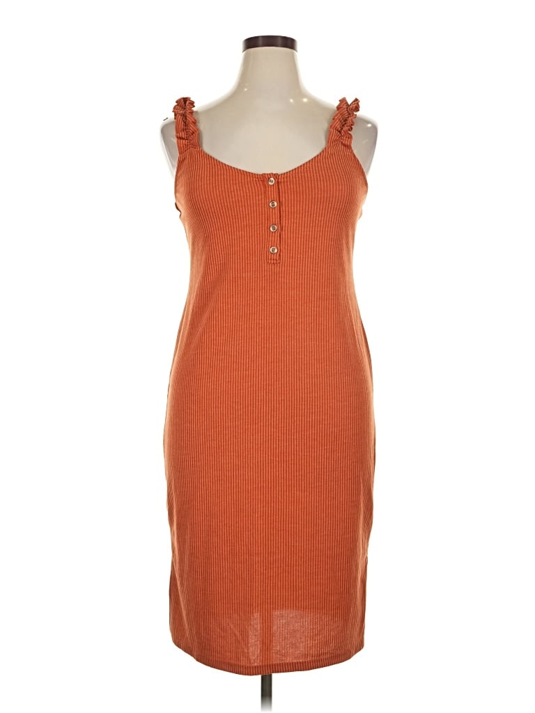 Pre-owned Charming Charlie Casual Dress In Orange