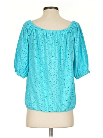 MICHAEL Michael Kors Short Sleeve Blouse (view 2)