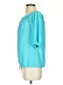 MICHAEL Michael Kors Teal Short Sleeve Blouse Size S - photo 5