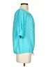 MICHAEL Michael Kors Teal Short Sleeve Blouse Size S - photo 4