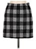 ASOS Plaid Gray Casual Skirt Size 8 - photo 1