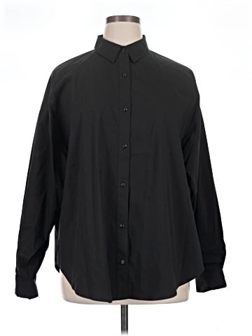 Express Long Sleeve Button-Down Shirt (view 1)