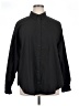 Express Solid Black Long Sleeve Button-Down Shirt Size XL - photo 1