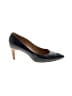 Chanel 100% Leather Black Blue Vintage Heels Size EU 38 - photo 1
