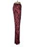 ASOS Design 100% Polyester Animal Print Red Casual Pants Size 8 - photo 4